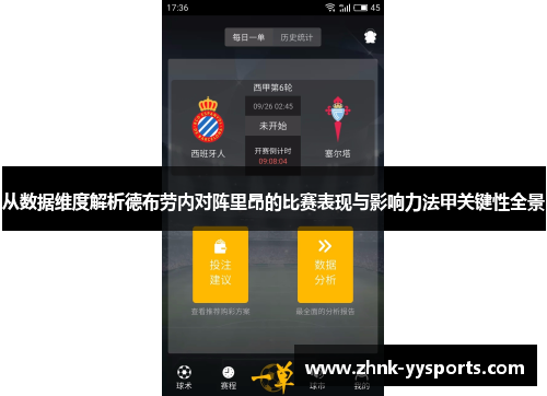 从数据维度解析德布劳内对阵里昂的比赛表现与影响力法甲关键性全景 从数据维度解析德布劳内对阵里昂的比赛表现与影响力法甲关键性全景