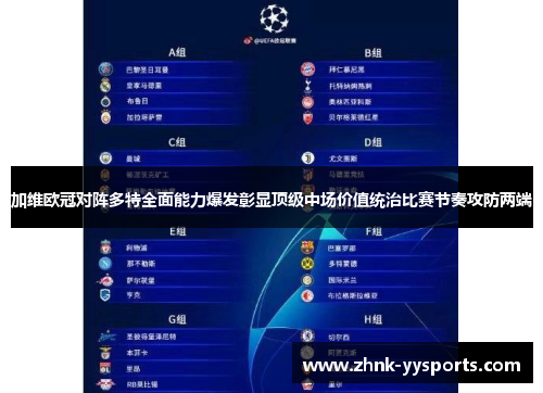加维欧冠对阵多特全面能力爆发彰显顶级中场价值统治比赛节奏攻防两端